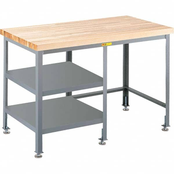 Little Giant - Stationary Work Benches, Tables Type: Work Bench Top Material: Butcher Block Maple - All Tool & Supply