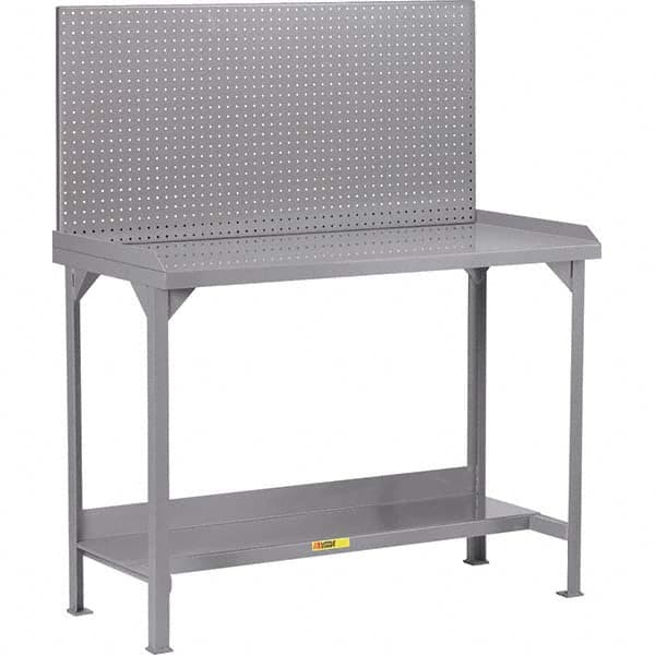 Little Giant - Stationary Work Benches, Tables Type: Work Bench Top Material: 12 Gauge Steel - All Tool & Supply