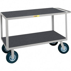 Little Giant - 1,200 Lb Capacity, 24" Wide x 26" Long x 38" High Cart - Steel, Pneumatic Casters - All Tool & Supply