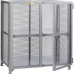 Little Giant - 1 Shelf Storage Cabinet - Steel, 49" Wide x 27" Deep x 52" High - All Tool & Supply