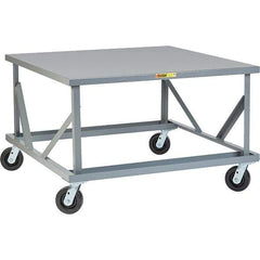 Little Giant - 3,600 Lb Capacity Steel Adjustable Pallet Stand - 30" High - All Tool & Supply