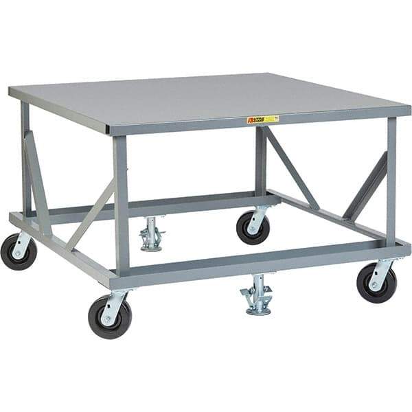 Little Giant - 3,600 Lb Capacity Steel Adjustable Pallet Stand - 30" High - All Tool & Supply