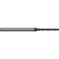 Harvey Tool - 1/16", 140° Point, Solid Carbide Micro Drill Bit - Exact Industrial Supply