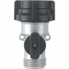 Gilmour - Garden Hose Fittings & Repair Kits Type: Shut-Off Valve Connector Type: Female; Male - All Tool & Supply