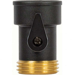 Gilmour - Garden Hose Fittings & Repair Kits Type: Shut-Off Valve Connector Type: Female; Male - All Tool & Supply