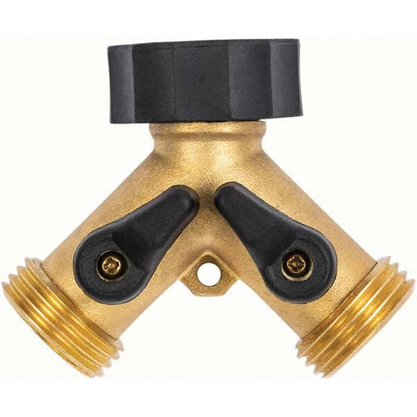 Gilmour - Garden Hose Fittings & Repair Kits Type: Shut-Off Valve Connector Type: Female; Male - All Tool & Supply