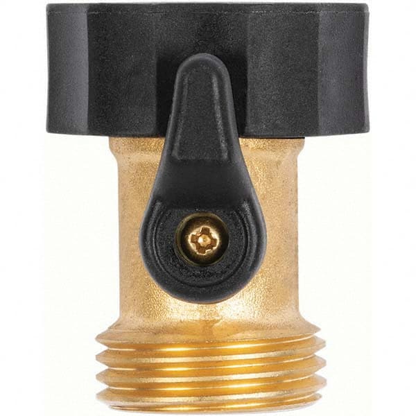 Gilmour - Garden Hose Fittings & Repair Kits Type: Shut-Off Valve Connector Type: Female; Male - All Tool & Supply