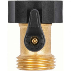 Gilmour - Garden Hose Fittings & Repair Kits Type: Shut-Off Valve Connector Type: Female; Male - All Tool & Supply