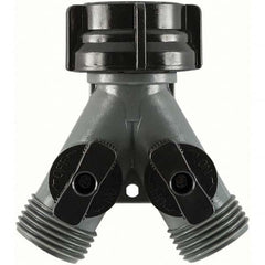 Gilmour - Garden Hose Fittings & Repair Kits Type: Shut-Off Valve Connector Type: Male; Female - All Tool & Supply