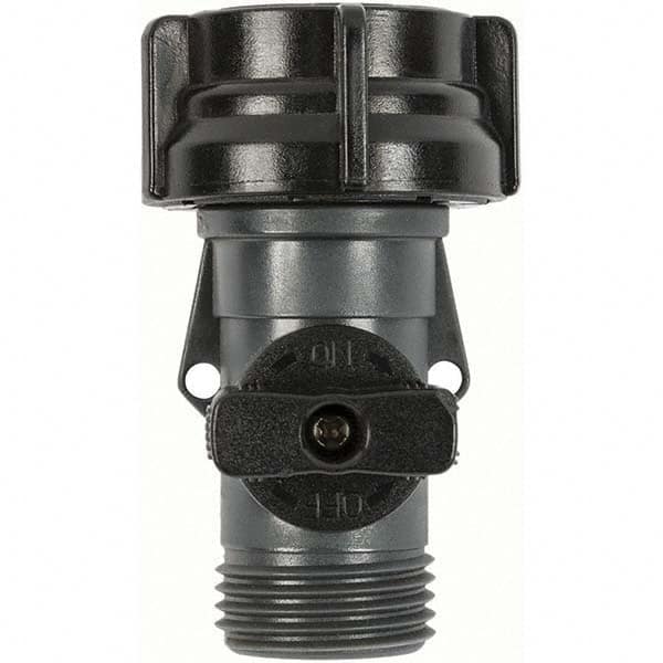 Gilmour - Garden Hose Fittings & Repair Kits Type: Shut-Off Valve Connector Type: Male; Female - All Tool & Supply