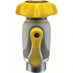 Nelson - Garden Hose Fittings & Repair Kits Type: Shut-Off Valve Connector Type: Female; Male - All Tool & Supply