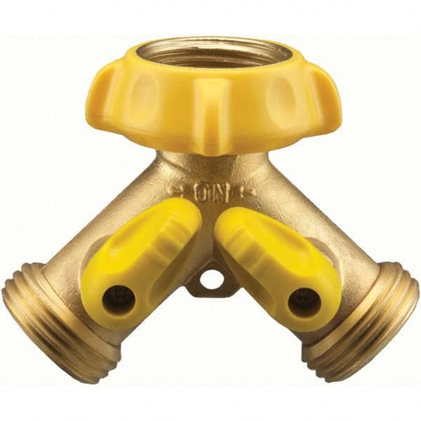 Nelson - Garden Hose Fittings & Repair Kits Type: Shut-Off Valve Connector Type: Male; Female - All Tool & Supply