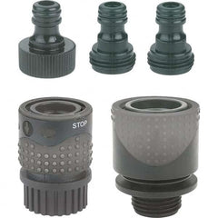 Gilmour - Garden Hose Fittings & Repair Kits Type: Connector Connector Type: Male; Female - All Tool & Supply