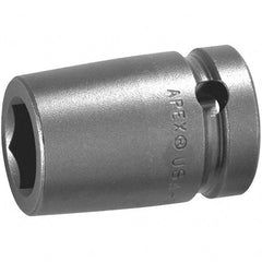 Apex - Impact Sockets Drive Size (Inch): 1/2 Size (mm): 15.0 - All Tool & Supply