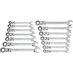 GearWrench - Wrench Sets Tool Type: Combination Wrench System of Measurement: Inch/Metric - All Tool & Supply