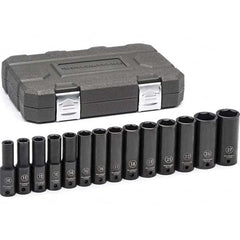 GEARWRENCH - Socket Sets Measurement Type: Metric Drive Size: 1/2 - All Tool & Supply