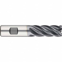 Guhring - 5/16" Diam 5 Flute Solid Carbide 0.03" Corner Radius End Mill - All Tool & Supply