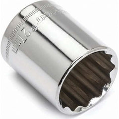 Crescent - Hand Sockets Drive Size (Inch): 1/2 Size (mm): 27.0 - All Tool & Supply