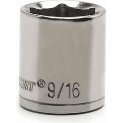 Crescent - Hand Sockets Drive Size (Inch): 1/4 Size (Inch): 1/2 - All Tool & Supply