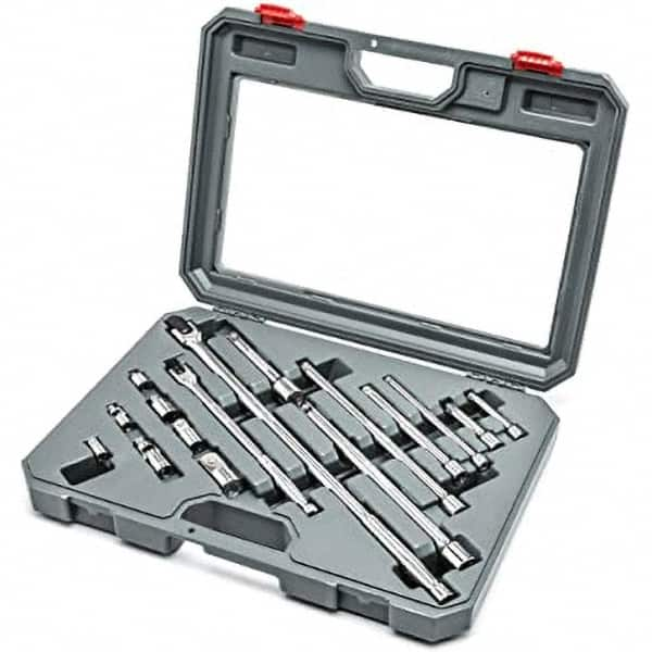 Crescent - Socket Extension Sets Tool Type: Socket Accessory Kit Number of Pieces: 16 - All Tool & Supply