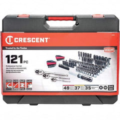 Crescent - Combination Hand Tool Sets Tool Type: Mechanic's Tool Set Number of Pieces: 121 - All Tool & Supply