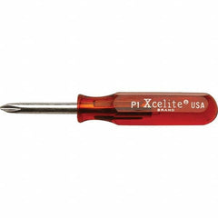 Xcelite - Phillips Screwdrivers Tool Type: Standard Phillips Handle Style/Material: Acetate - All Tool & Supply