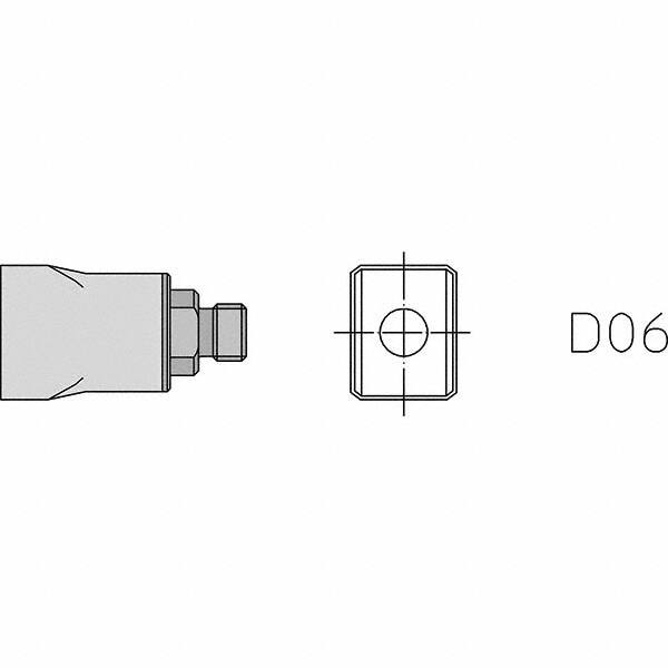 Weller - Soldering Iron Tips; Type: Hot Gas Nozzle ; For Use With: HAP1; HAP200; WXHAP200 - Exact Industrial Supply