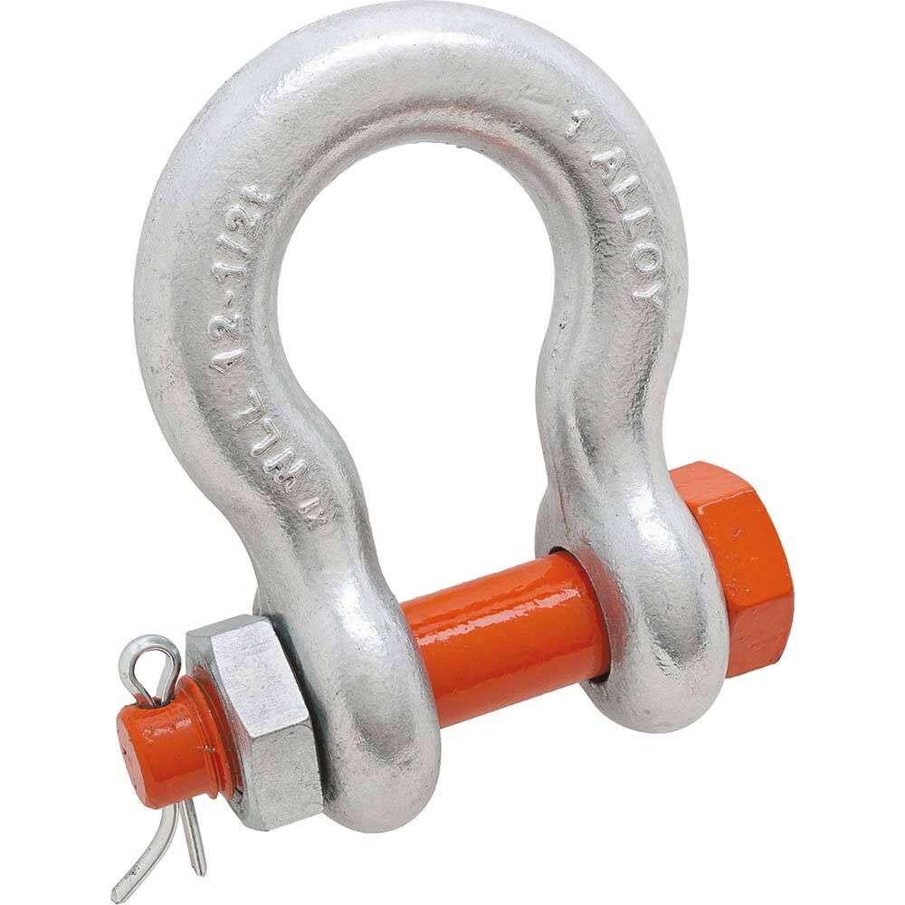 Campbell - Shackles; Nominal Chain Size: 1-1/4 - Exact Industrial Supply