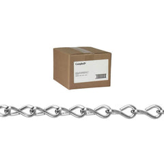 Weldless Chain; Product Service Code: 4010; Load Capacity (Lb. - 3 Decimals): 29; Type: Single Jack; Single Jack Chain; Trade Size: #12; Chain Diameter (Decimal Inch): 0.1100; For Lifting: No; Inside Length: 0.75 in; Links Per Foot: 16; Work Load Limit: 2