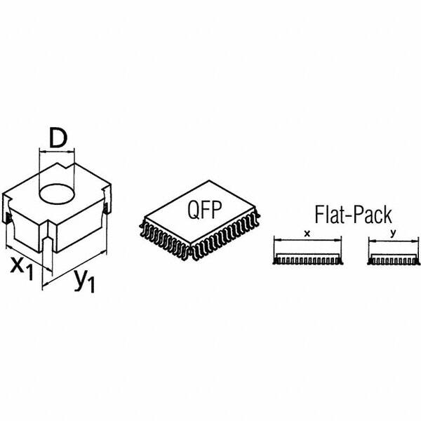 Weller - Soldering Station Accessories; Type: CSF Adapter; CSF Adapter ; Accessory Type: CSF Adapter ; For Use With: DSV97;DSX80 - Exact Industrial Supply