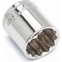 Crescent - Hand Sockets Drive Size (Inch): 3/8 Size (mm): 19.0 - All Tool & Supply