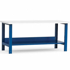 Rousseau Metal - Stationary Work Benches, Tables Type: Work Bench Top Material: Laminated Plastic - All Tool & Supply