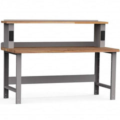 Rousseau Metal - Stationary Work Benches, Tables Type: Work Bench Top Material: Laminated Wood - All Tool & Supply