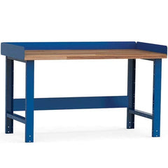 Rousseau Metal - Stationary Work Benches, Tables Type: Work Bench Top Material: Laminated Wood - All Tool & Supply