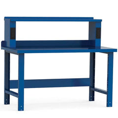 Rousseau Metal - Stationary Work Benches, Tables Type: Work Bench Top Material: Painted Steel - All Tool & Supply