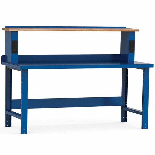 Rousseau Metal - Stationary Work Benches, Tables Type: Work Bench Top Material: Painted Steel - All Tool & Supply