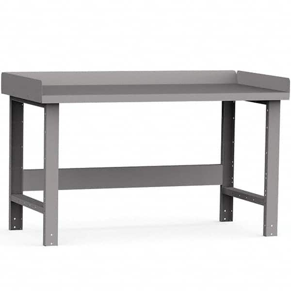 Rousseau Metal - Stationary Work Benches, Tables Type: Work Bench Top Material: Painted Steel - All Tool & Supply