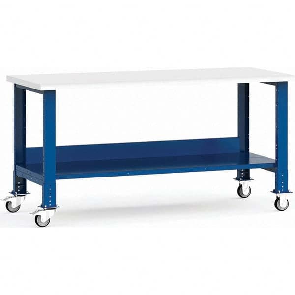 Rousseau Metal - Mobile Work Benches Type: Mobile Workbench Length: 72 (Inch) - All Tool & Supply