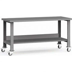 Rousseau Metal - Mobile Work Benches Type: Mobile Workbench Length: 72 (Inch) - All Tool & Supply