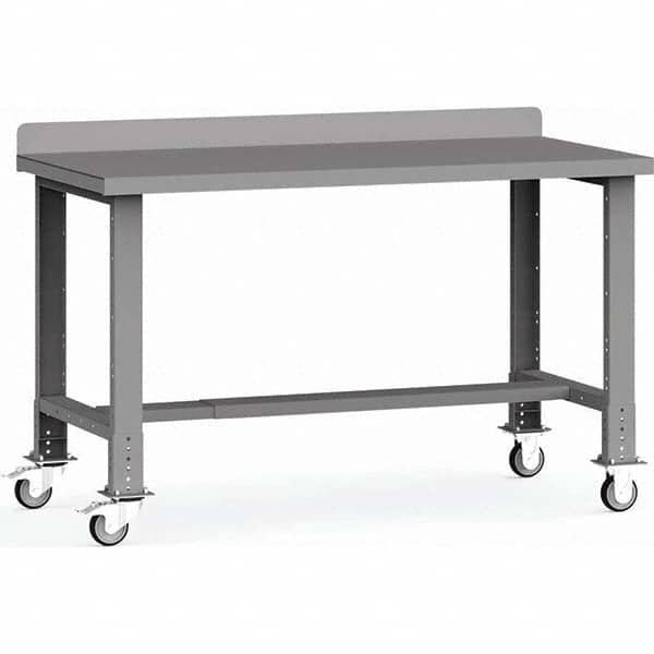 Rousseau Metal - Mobile Work Benches Type: Mobile Workbench Length: 60 (Inch) - All Tool & Supply