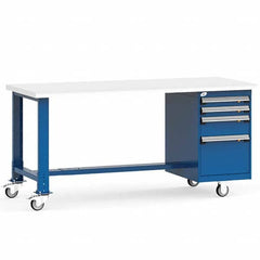 Rousseau Metal - Mobile Work Benches Type: Mobile Workbench Length: 60 (Inch) - All Tool & Supply