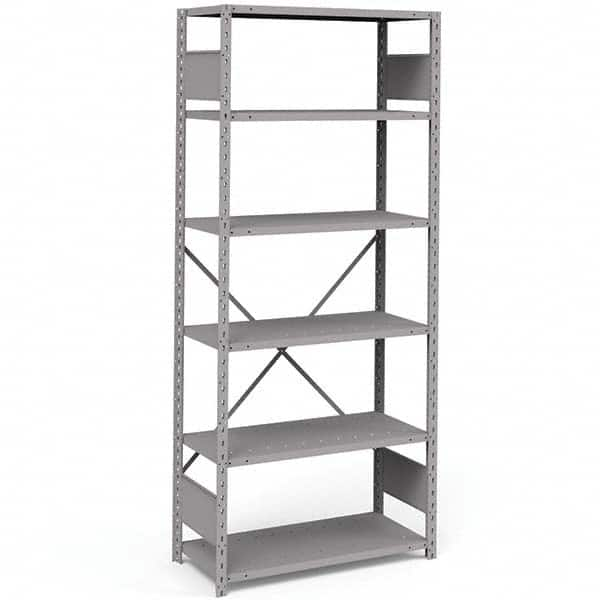 Rousseau Metal - Steel Shelving Type: Shelving Starter or Add-On: Starter - All Tool & Supply