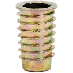 E-Z LOK - Hex Drive & Slotted Drive Threaded Inserts Type: Flanged Hex Drive System of Measurement: Metric - All Tool & Supply