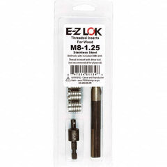 E-Z LOK - Thread Repair Kits Insert Thread Size (mm): M8x1.25 Includes Drill: Yes - All Tool & Supply