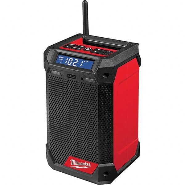 Milwaukee Tool - Job Site Radios Type: Worksite Radio & Charger Height (Decimal Inch): 9.2100 - All Tool & Supply