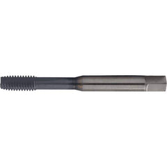 Cleveland - 1/4-28 UNF Class 2B 3-Flute Hardlube Finish HSS-E Spiral Point Tap - Exact Industrial Supply