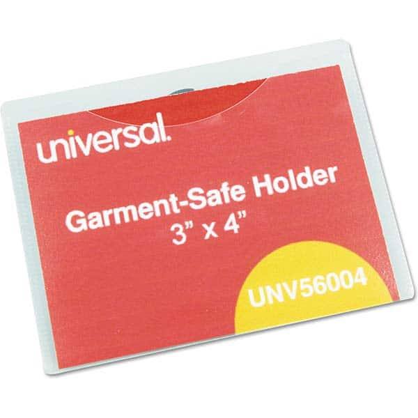 UNIVERSAL - Badge Holders Attachment Type: Clip-On Horizontal or Vertical Holder: Horizontal - All Tool & Supply