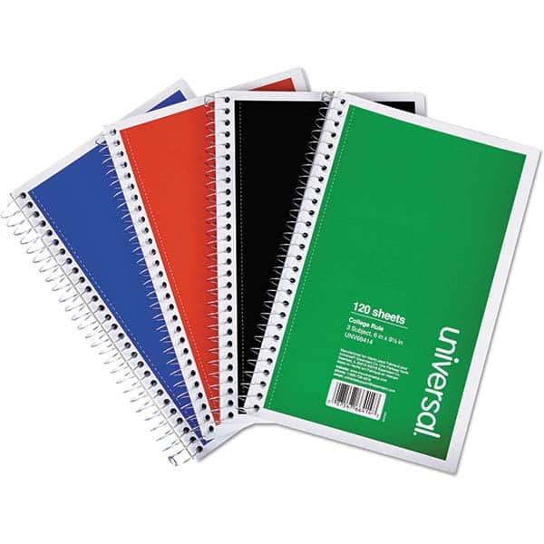 UNIVERSAL - Note Pads, Writing Pads & Notebooks Writing Pads & Notebook Type: Notebook Size: 9-1/2 x 6 - All Tool & Supply