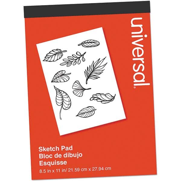 UNIVERSAL - Note Pads, Writing Pads & Notebooks Writing Pads & Notebook Type: Scratch Pad Size: 8-1/2 x 11 - All Tool & Supply