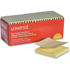 UNIVERSAL - Note Pads, Writing Pads & Notebooks Writing Pads & Notebook Type: Self-Stick Notes Size: 3 x 3 - All Tool & Supply